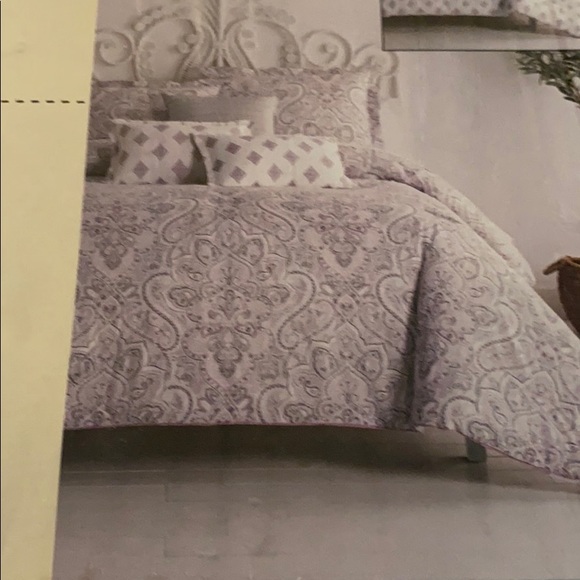 ARTELIER NICOLE MILLER Empire Damask Duvet Set - Picture 4 of 6